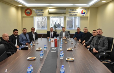 Cumhuriyet Halk Partisi Balıkesir Milletvekili Ahmet AKIN'dan Odamıza Ziyaret