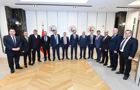 Türkiye Odalar ve Borsalar Birliği Başkanı Rifat Hisarcıklıoğlu'na Ziyaret