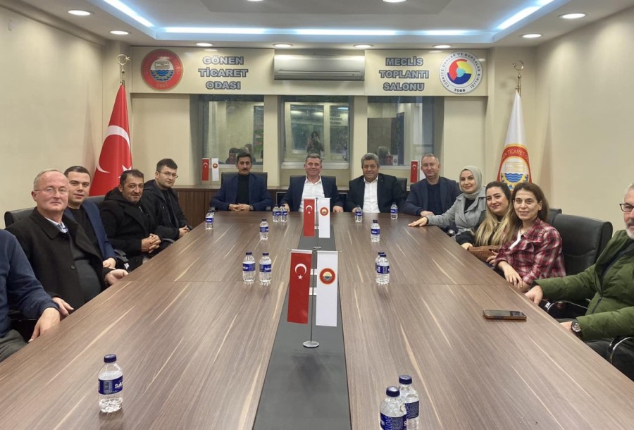 MHP Parti İlçe Başkanı Fatih Aydın ve Gönen Beledi...