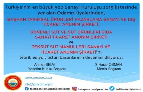 "Türkiye'nin 500 Büyük Sanayi Kuruluşu"