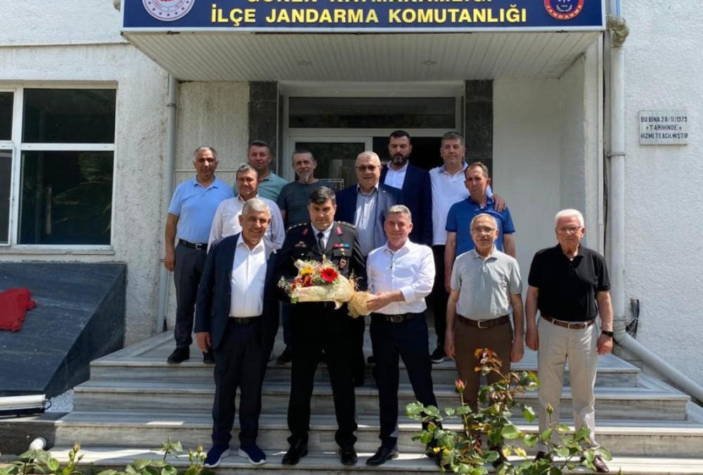 Jandarma Teşkilatının 184’üncü Kuruluş Yıl Dönümünde İlçe Jandarma Komutanı J.Yzb. Ethem Gökboğa ve Jandarma Personeli ziyaret edildi.